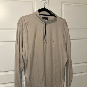 Fish Hippie Men's Sandstone Half-Zip Pullover